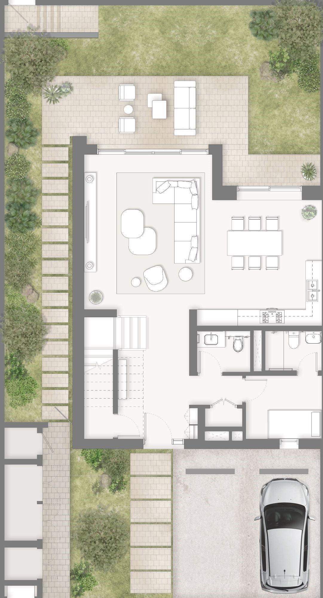 TH2 Corner - Ground Floor