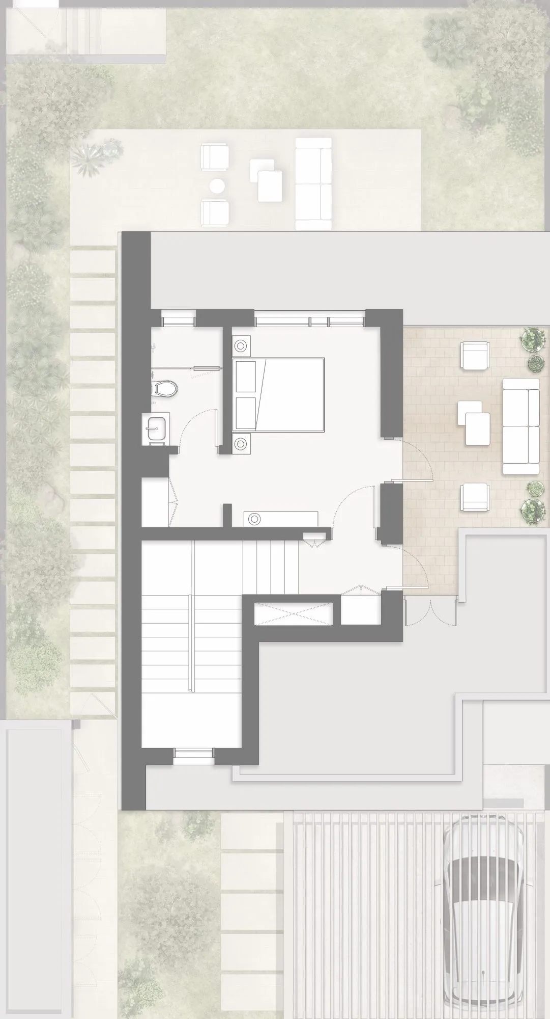 TH2 Corner - Second Floor