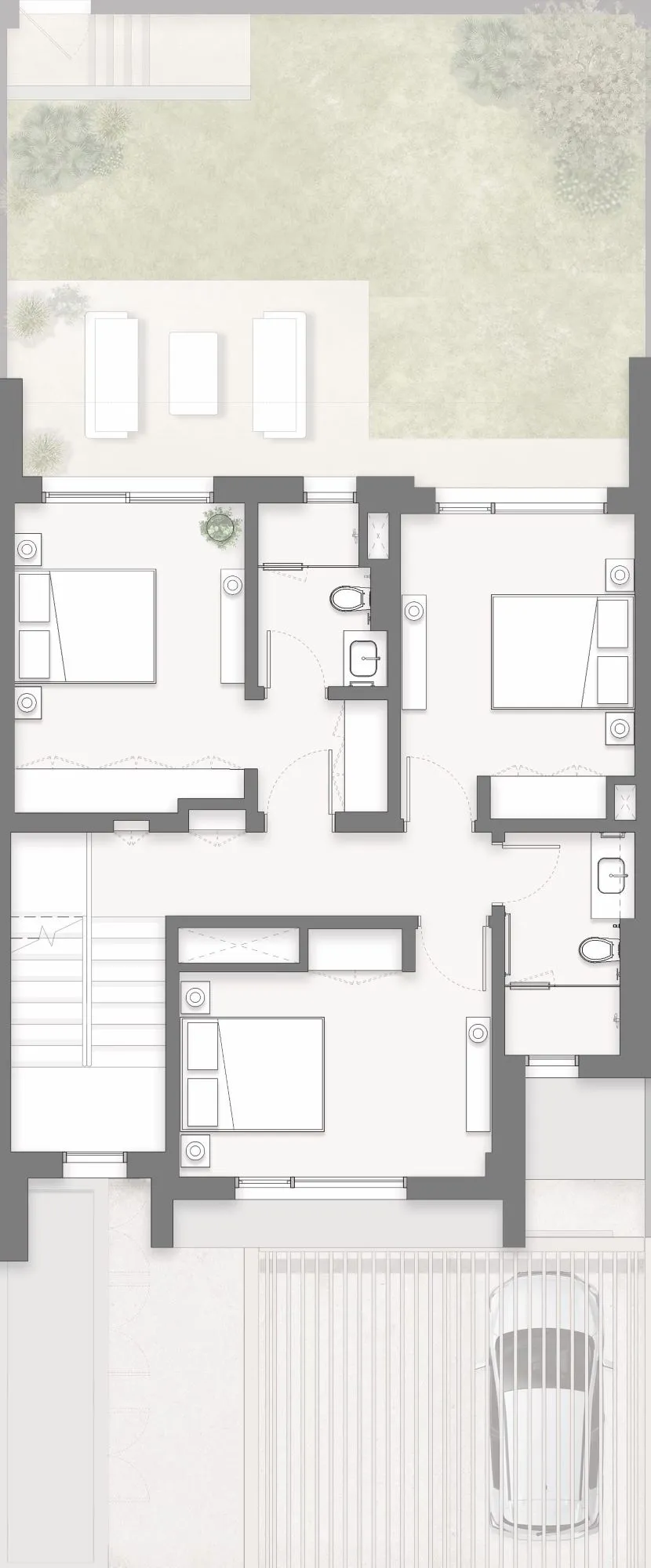 TH2 Middle - First Floor
