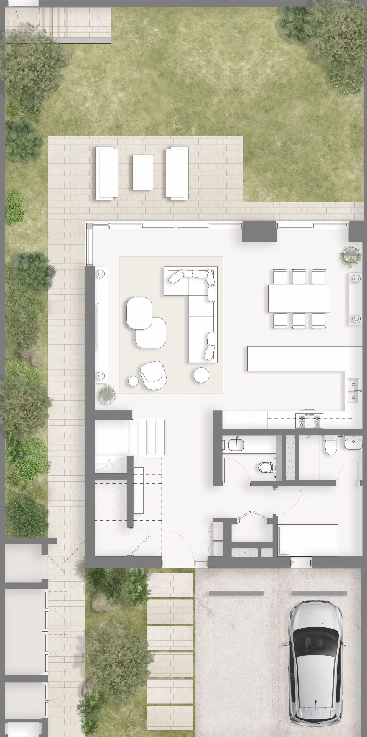 TOWNHOUSE 1 Corner - Ground Floor