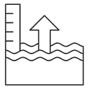 Villa elevation icon