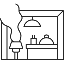 Outdoor kitchen icon